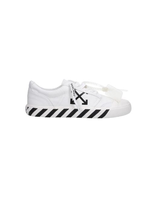 Off-White c/o Virgil Abloh White Graphics Leather Sneakers for men