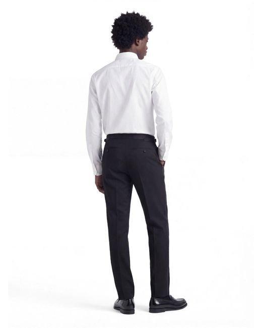Aspesi White Button-Down Shirt With Structured Collar for men