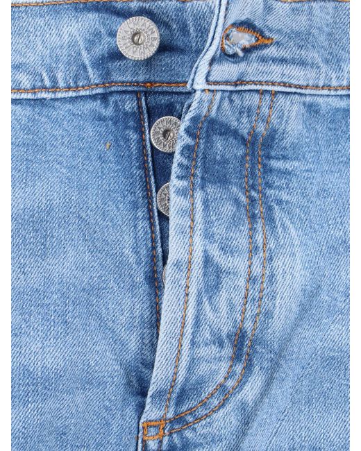 Jeans Dritti di Balmain in Blue da Uomo