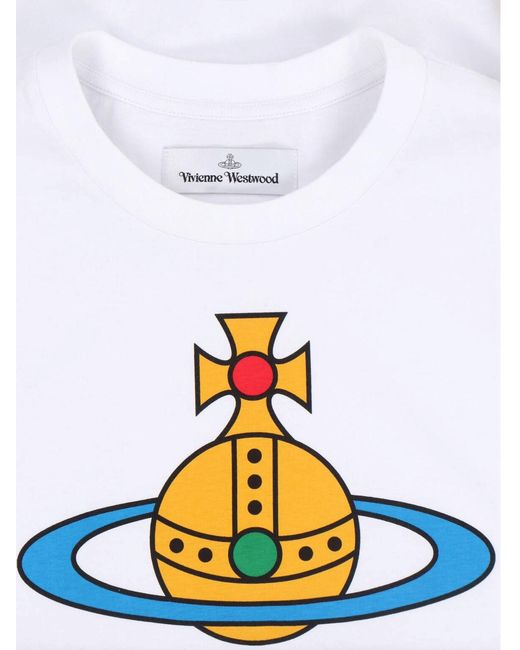 Vivienne Westwood White T-Shirts And Polos Cotton for men