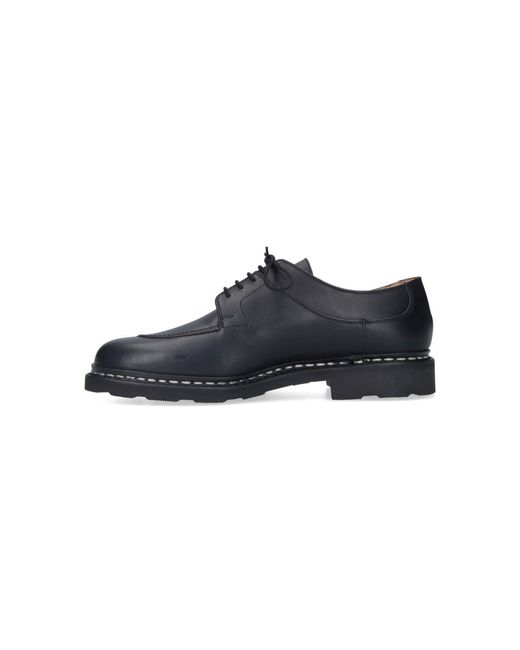 Paraboot Black Avignon Derby Shoes for men