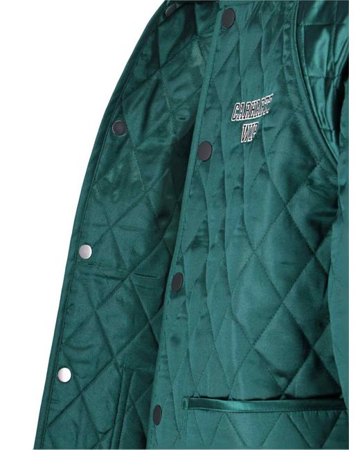 Carhartt Green Alumni Liner Jacket for men