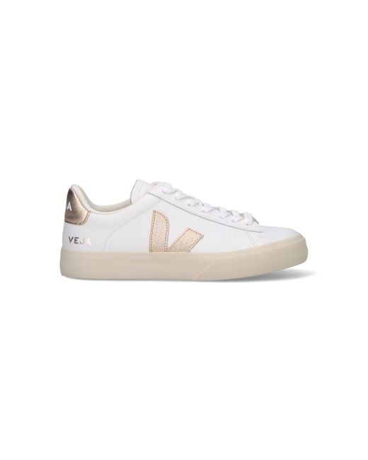 Veja White Campo Sneakers