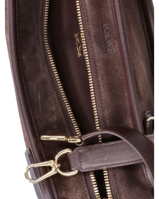 Loewe Brown Medium Bag "Amazona 180"