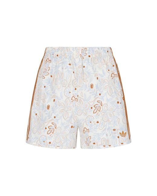 Adidas White Shorts "Summer Glow"