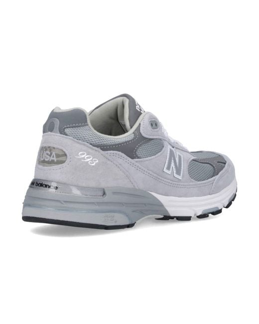 New Balance Gray '993 Core' Sneakers for men