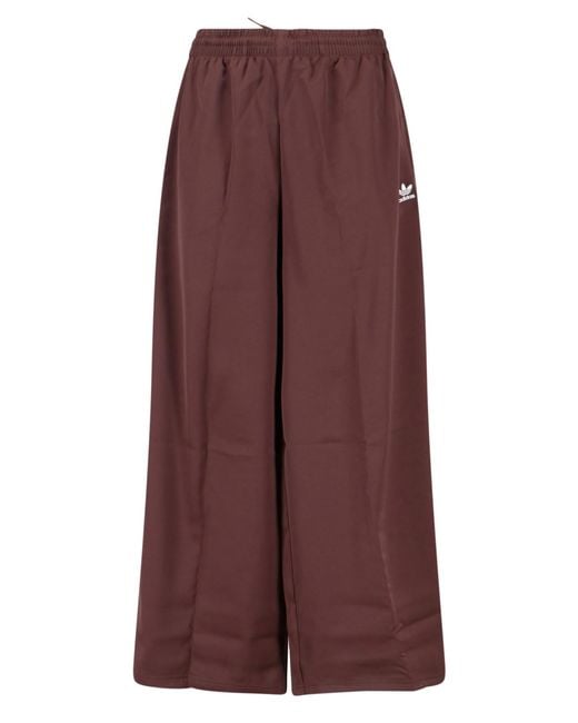 Adidas Purple 'Adicolor' Track Pants