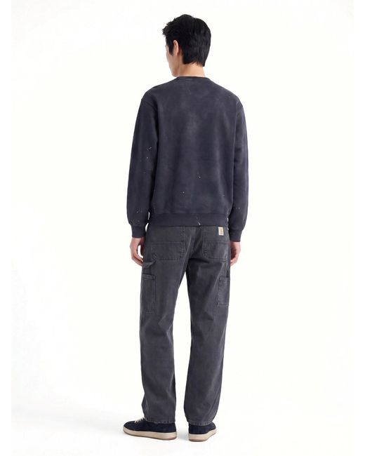 Carhartt Blue Sweatshirt "S/S Painter" for men
