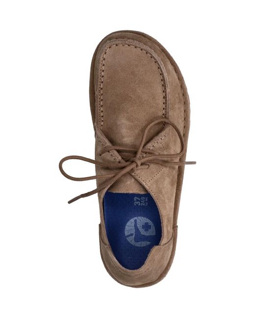 Birkenstock Brown Derby Shoes "Utti Lace"