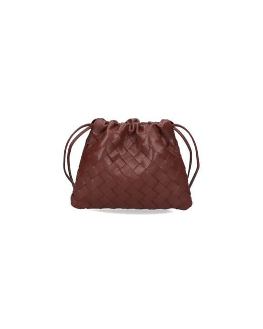 Bottega Veneta Red Small Clutch "Dustbag"