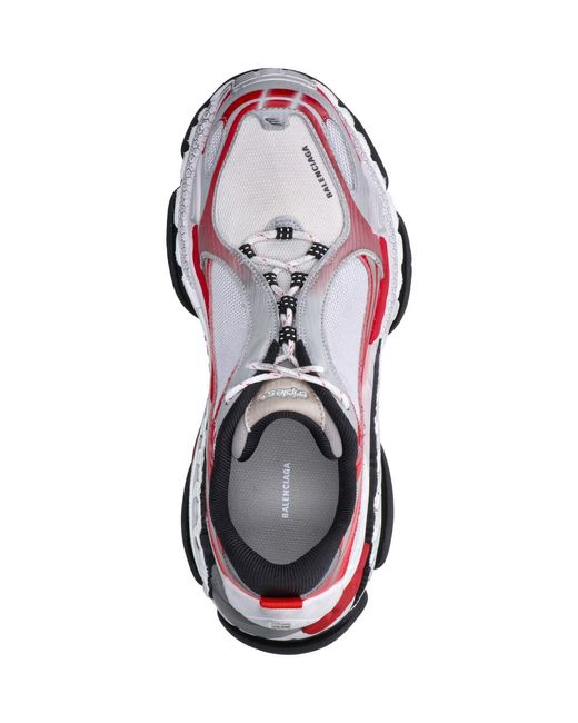 Balenciaga Red Sneakers "Triple S.2" for men
