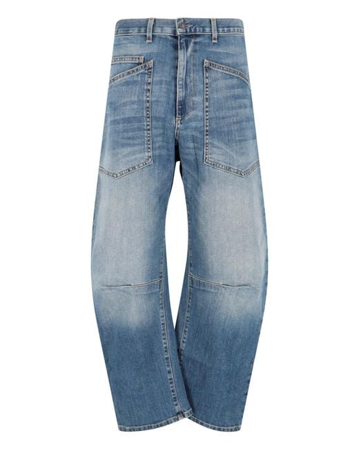 Nili Lotan Blue Shon Jeans