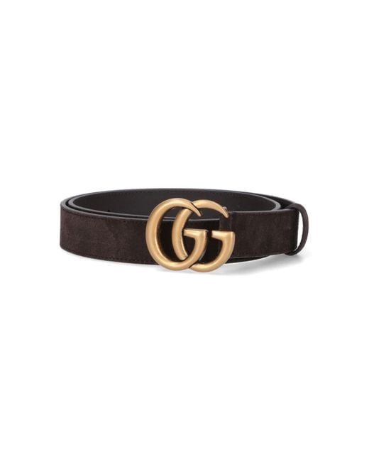 Gucci Black Belts for men