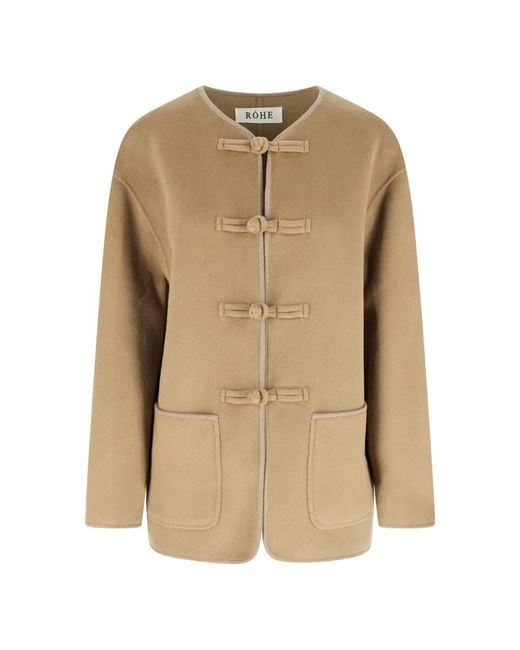 Rohe Natural 'Mandarin' Jacket