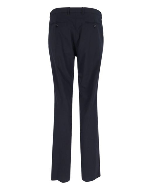 Completo Monopetto In Lana Vergine di Giorgio Armani in Blue da Uomo