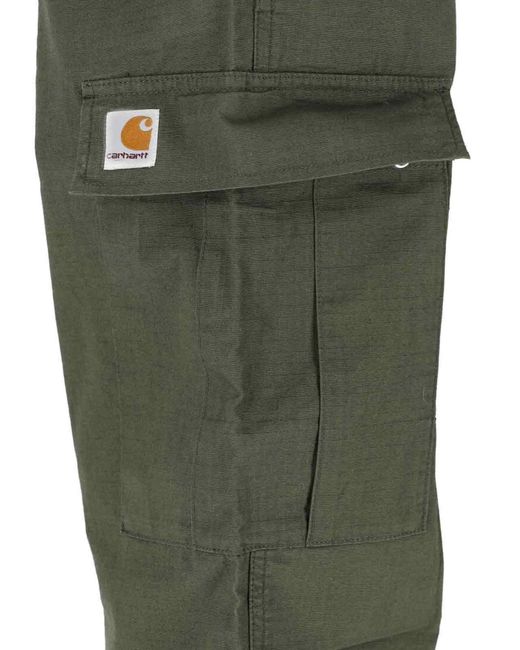 Carhartt Green Trousers Cotton for men