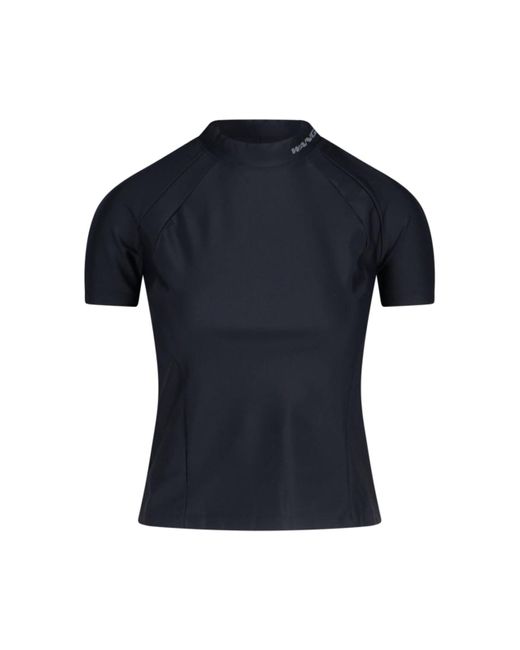 Alexander Wang Blue Logo T-Shirt