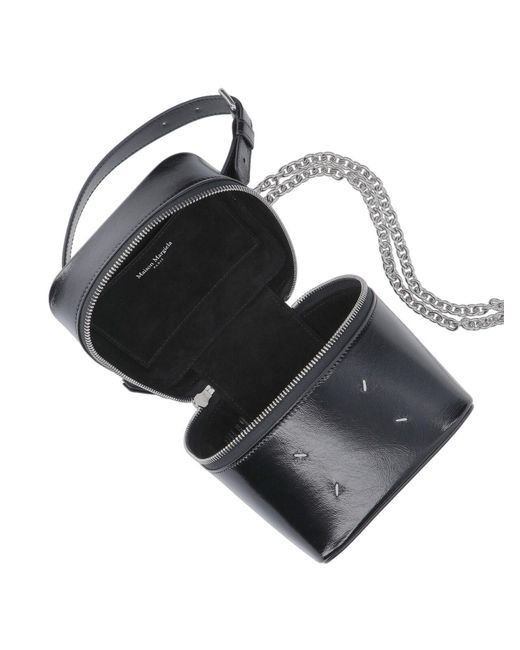 Maison Margiela Black Mini Cube Handbag
