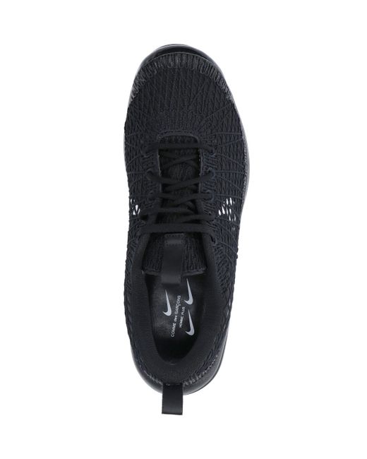 Comme des Garçons Black Sneakers Upper: Synthetic Textile for men