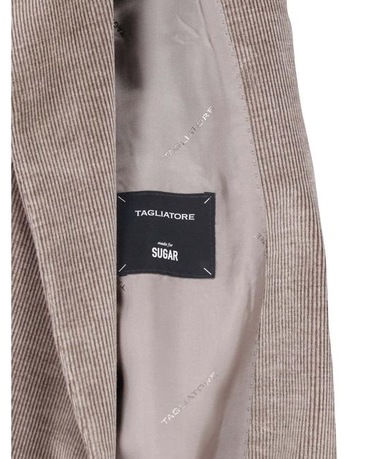 Tagliatore Gray Double-Breasted Blazer "J-Jasmine"