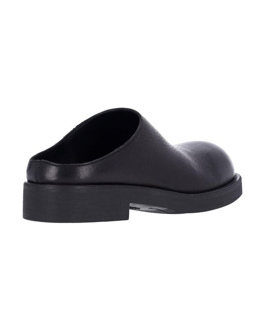 MM6 by Maison Margiela Black Biker Mules