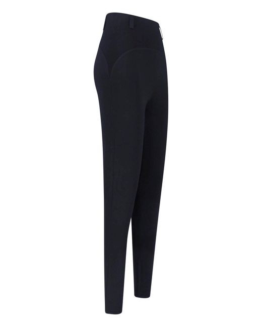 Alaïa Blue High Waist Leggings