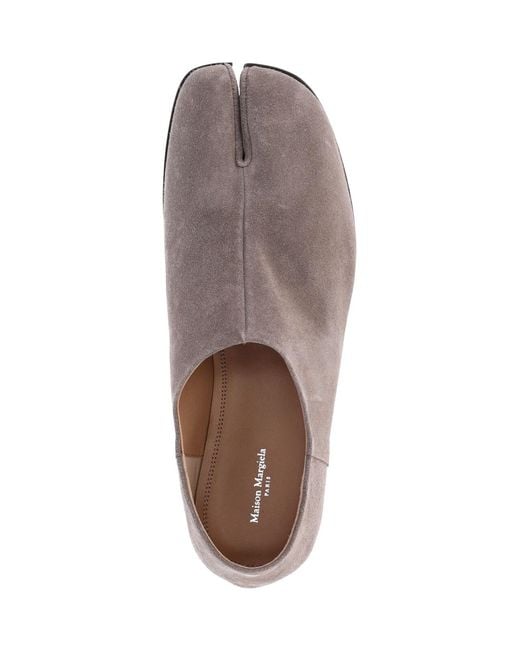 Maison Margiela Gray Low Shoes “Slip-On Tabi” for men