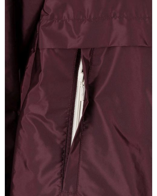 Moncler Purple Technical Jacket "Coquelicot"