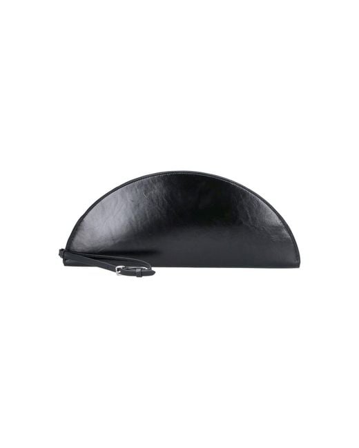 Maison Margiela Black Leather Pouch
