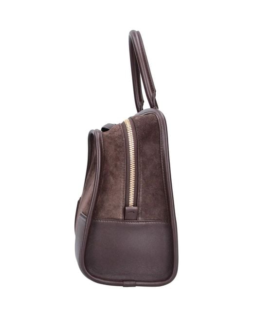 Loewe Brown Medium Bag "Amazona 180"