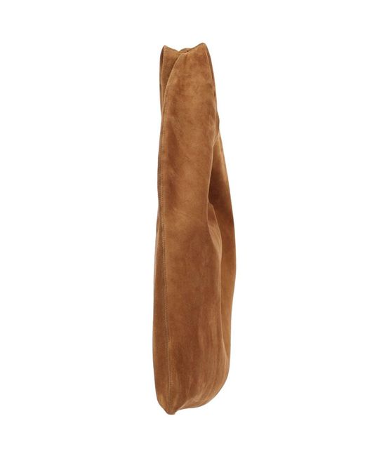 Borsa A Spalla Piccola "Bindle" di The Row in Brown