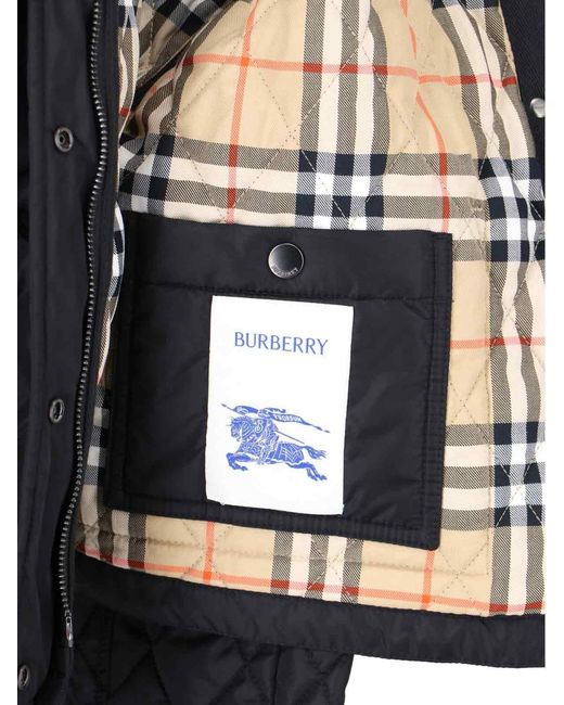 Burberry Black Cropped Jacket