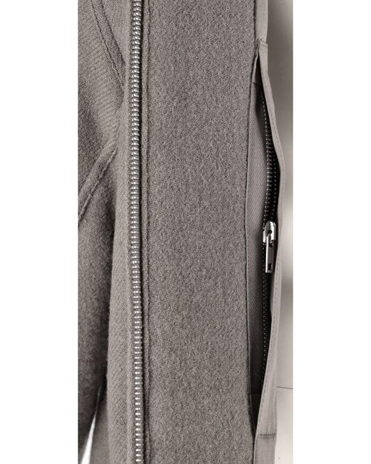 Rick Owens Gray Jacket “Brad” for men