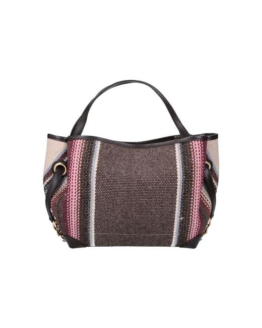 Chloé Brown Small Tote Bag "Clover"