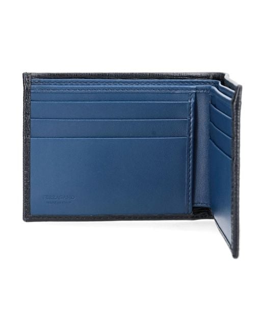 Ferragamo Black 100% Leather Wallet for men