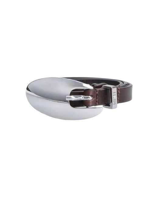 DIESEL White Belts Leather
