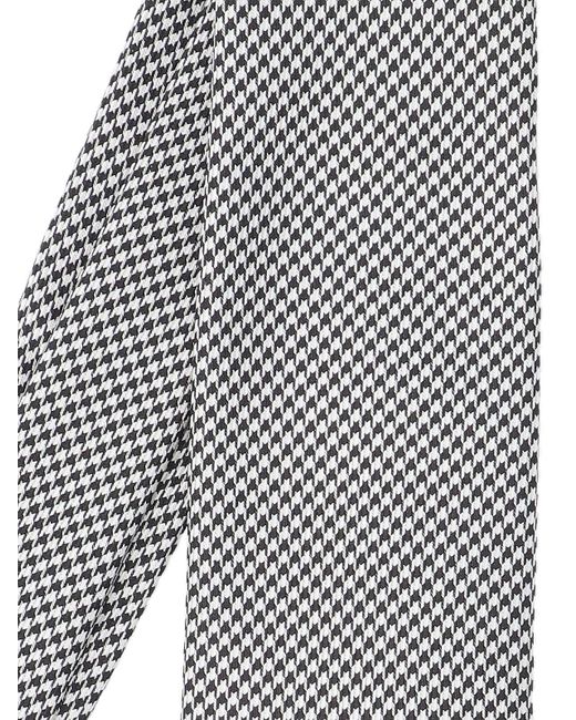 Cravatta Pied De Poule di Tom Ford in Gray da Uomo