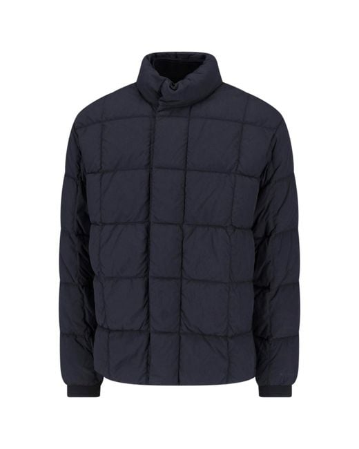 Massimo Osti Studio Blue Padded Jacket for men