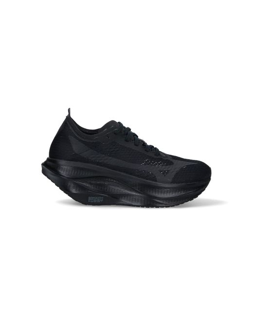 Comme des Garçons Blue All- Sneakers With Rounded Toe