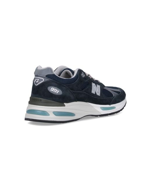 New Balance Blue Sneakers Suede