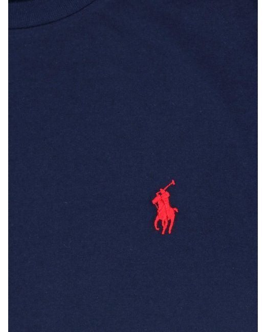 Polo Ralph Lauren Blue 100% Cotton Polo Shirt