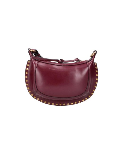 Isabel Marant Purple Small Shoulder Bag "Oskan"