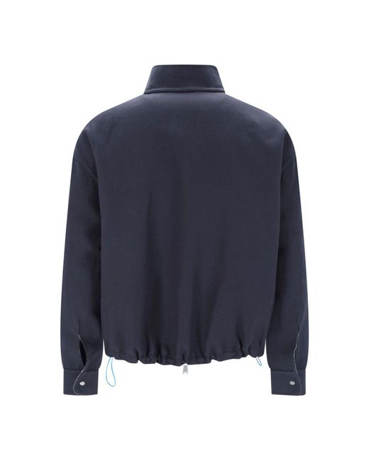 Fendi Gray Reversible Jacket “Ff” for men