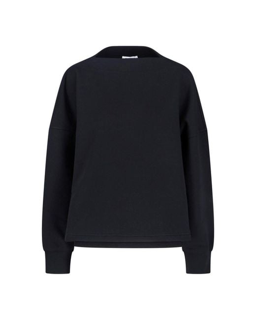 Alaïa Blue Cotton Sweatshirt