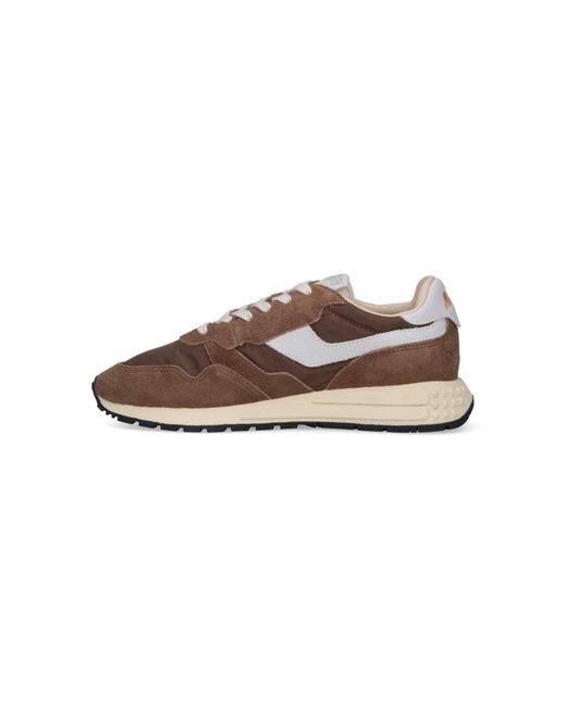 Autry Brown Sneakers Upper: Nylon for men