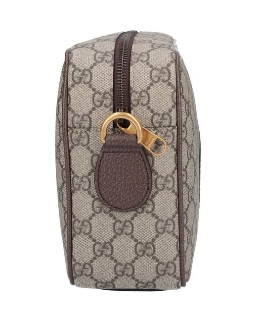 Gucci Gray Medium Shoulder Bag "Ophidia" for men