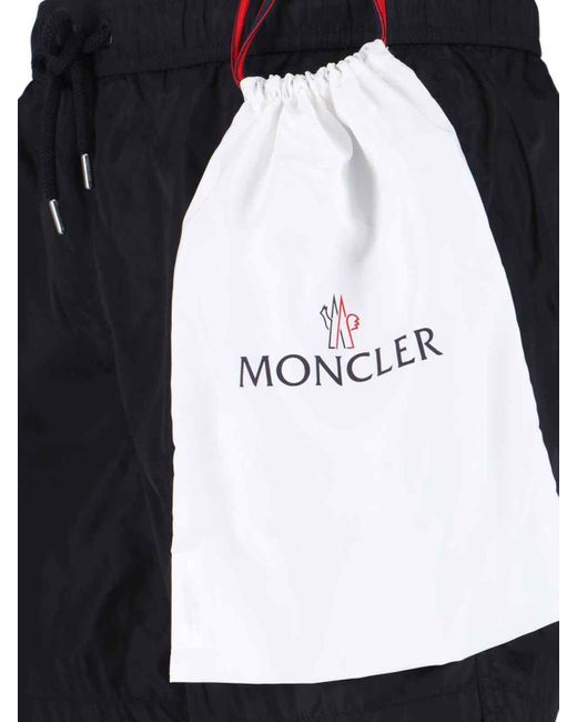 Pantaloncini Costume di Moncler in Blue da Uomo