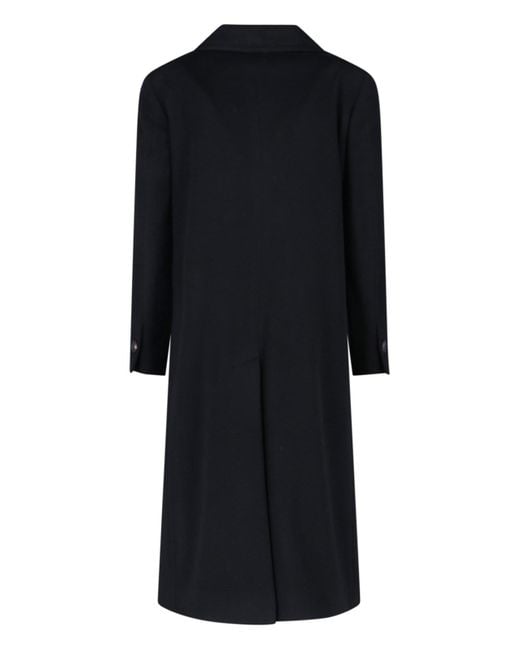 Cappotto Midi In Cashmere "Jole" di Tagliatore in Black