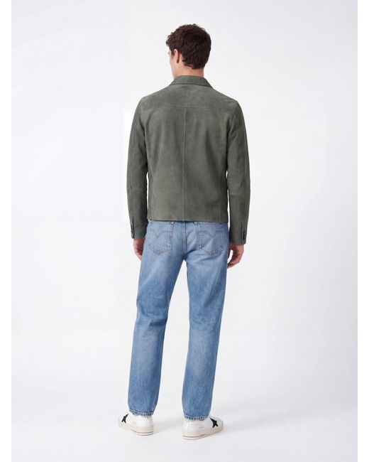 Versace Blue Straight Jeans for men