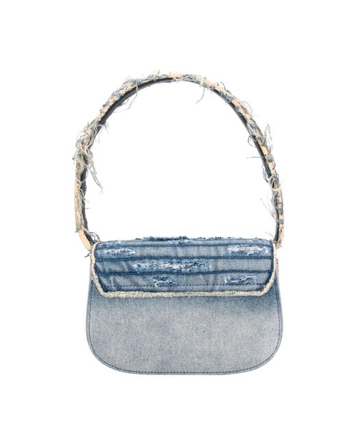 DIESEL Blue Shoulder Bag “1Dr”